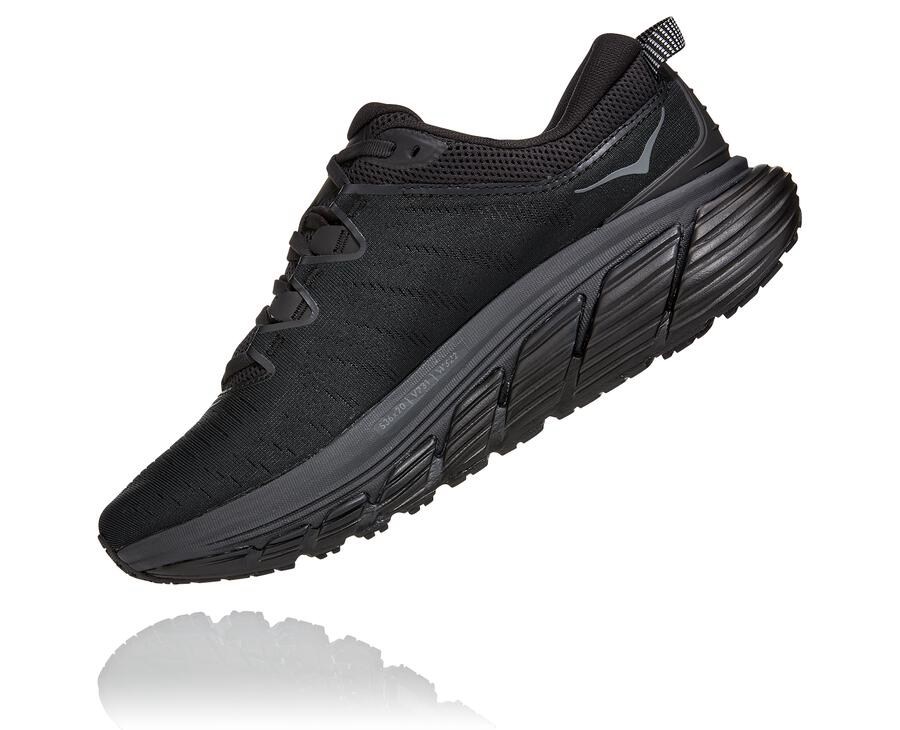 Tenis Hoka One One Masculino Pretas - Gaviota 3 - 157-LIWATX